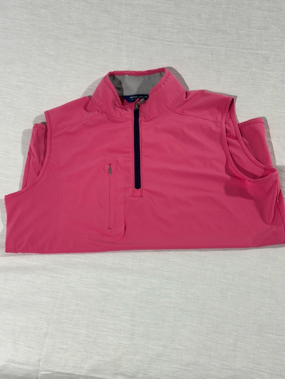 Peter Millar Bright Pink Performance Sleeveless Top
